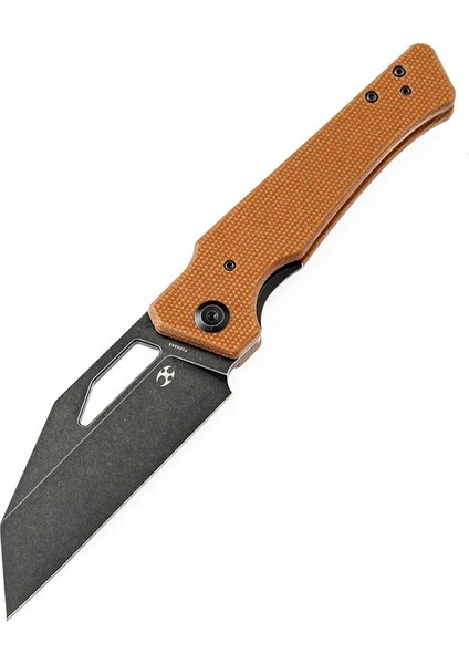 Egress | Kahverengi Micarta Sap | Saten Siyah Taş Yıkama CPM-S35VN Çelik Çakı | K1033A2 fiyatları
