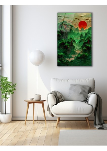 Bonsai Ağaçları Cam Tablo fiyatları