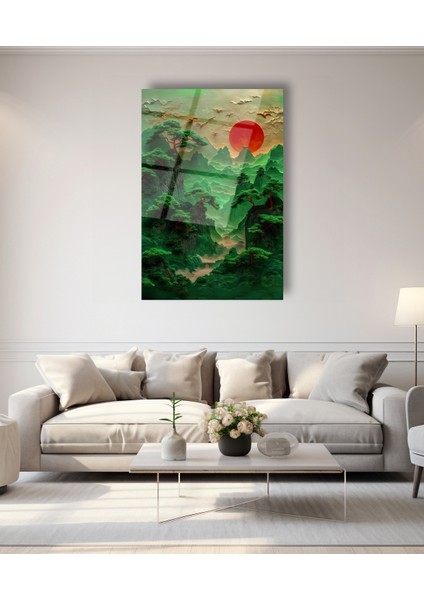 Bonsai Ağaçları Cam Tablo fırsatları