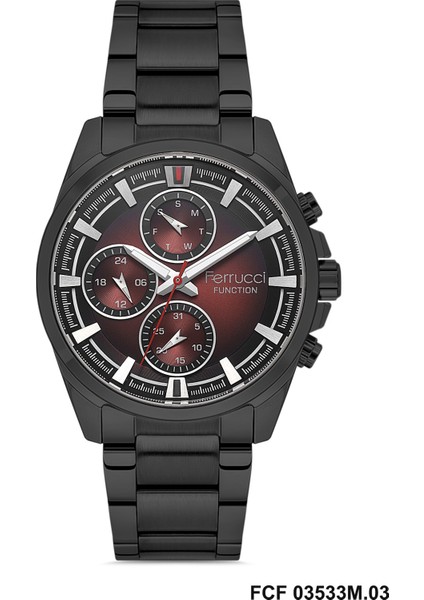 Erkek Kol Saati Siyah Renk, Siyah Kadran – Şık Metal Kordon, 2 Yıl Garantili