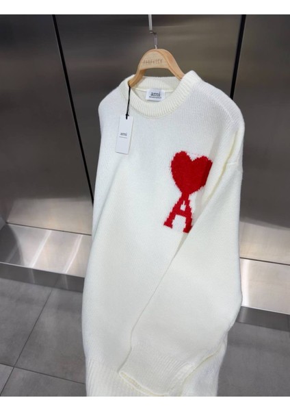 Ami De Coeur Sweater White