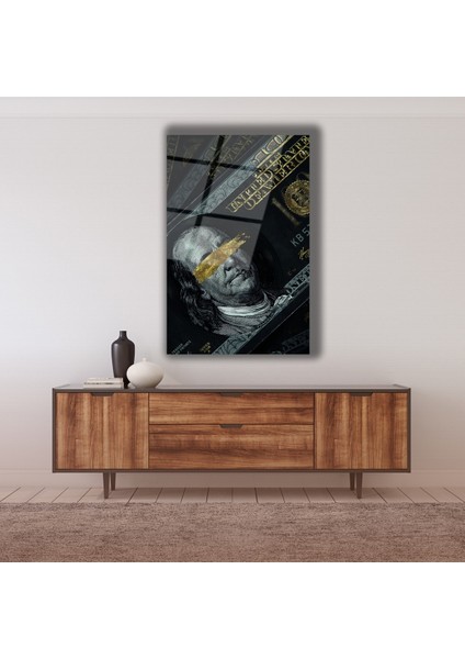 Bonsai Ağaçları Cam Tablo