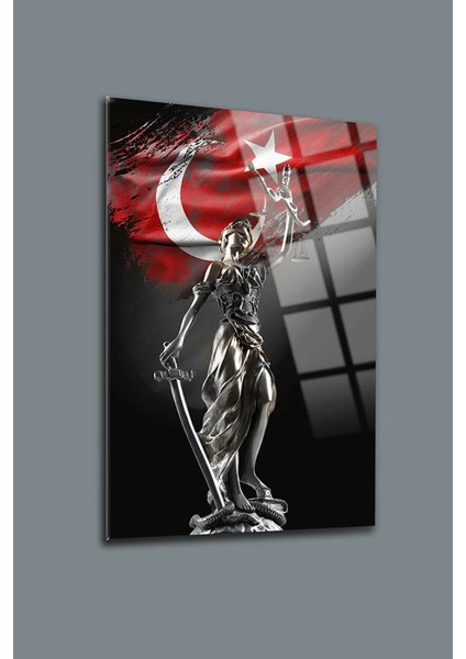 Avukat Ofisine Hediye Themis Heykeli Adalet Heykeli Kırılmaz Cam Tablo Ev Ofis Iş Yeri Hediryesi fiyatları