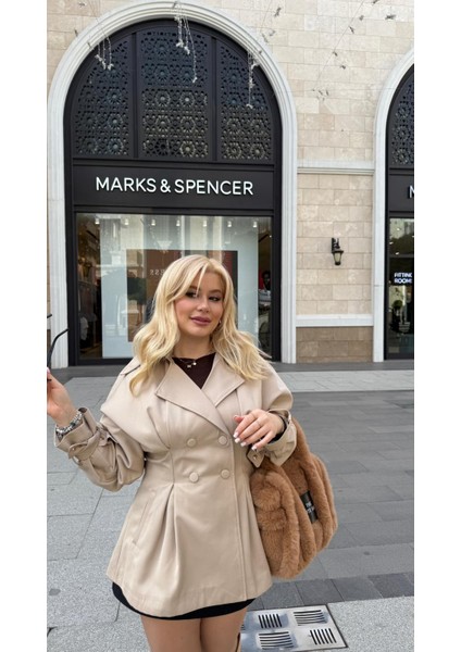 Lena Belden Oturmalı Trençkot Ceket fiyatları