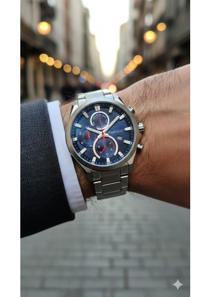 Erkek Kol Saati Gümüş Renk, Lacivert Kadran – Şık Metal Kordon, 2 Yıl Garantili modelleri