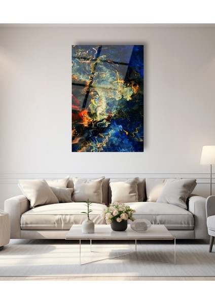 Rengarenk Elma Cam Tablo fırsatları