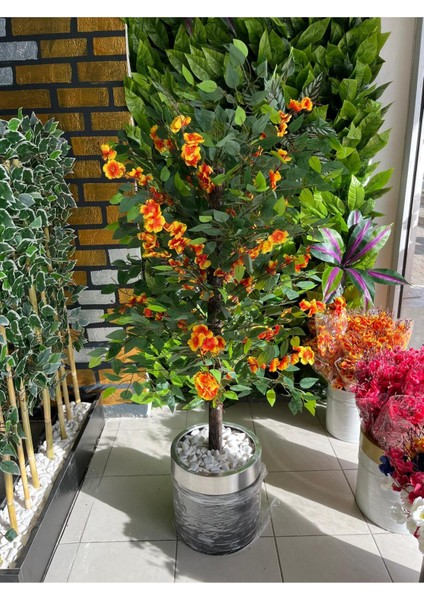 Yapay Benjamın Bahardalı 150 cm Lux Metal Saksı Dahıl fiyatları
