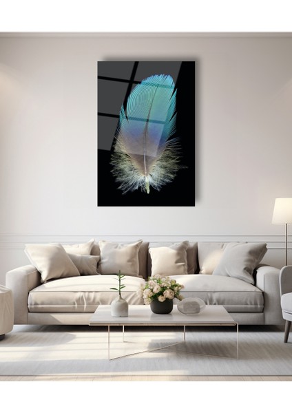 Rengarenk Desenler Cam Tablo