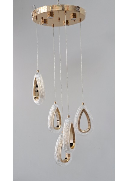 Üç Renk LED Sarkıt Avize