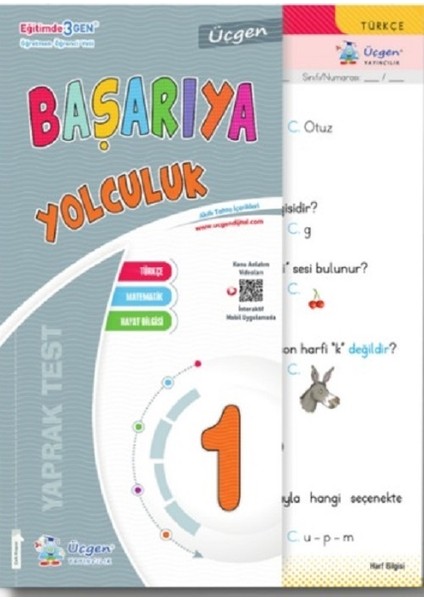 Üçgen 1.sınıf Yarıyıl Tatil Kitabı (1.dönem Konularını Kapsar)- Hikaye Seti Hediyeli fırsatları