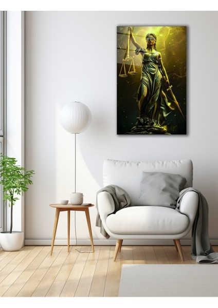 Themis Adalet Tanrıçası Cam Tablo fiyatları