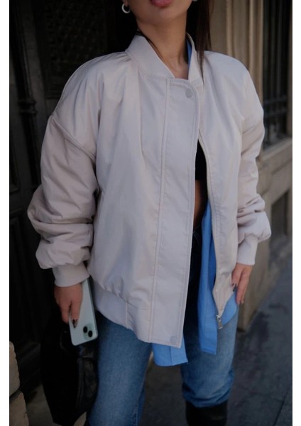 Cepli Bomber Ceket Mont