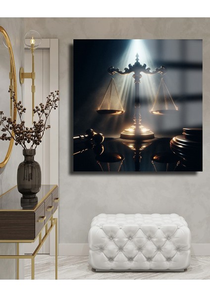 Avukat Ofisine Hediye Themis Heykeli Adalet Heykeli Kırılmaz Cam Tablo Ev Ofis Iş Yeri Hediryesi
