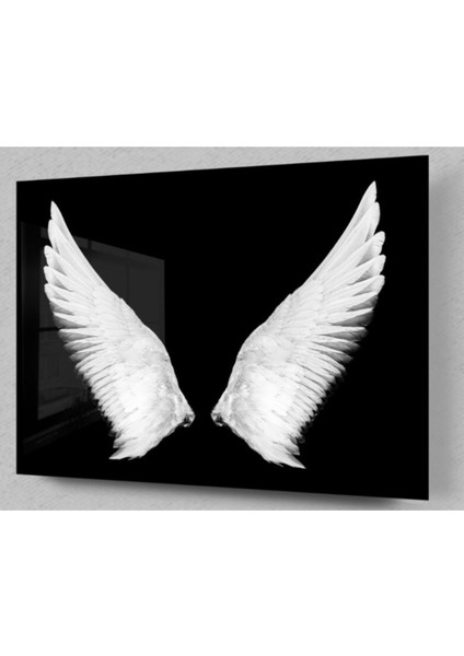 Kuş Kanadı Cam Tablo, Soyut Tablo,modern Tablo,doğa Tablo, Duvar Dekor, Büyük Tablo, Cam Duvar Tablo modelleri
