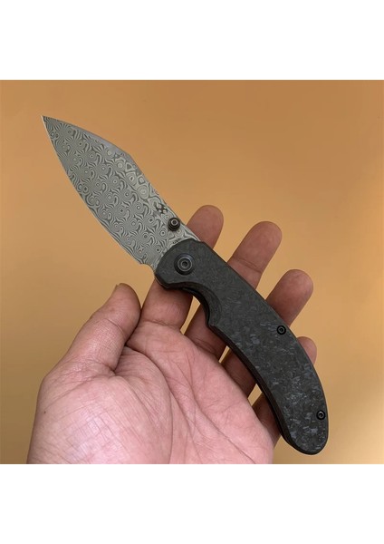Nesstreet | Shred Karbon Fiber Sap | Damascus Çelik Çakı | K1039D1 indirimleri