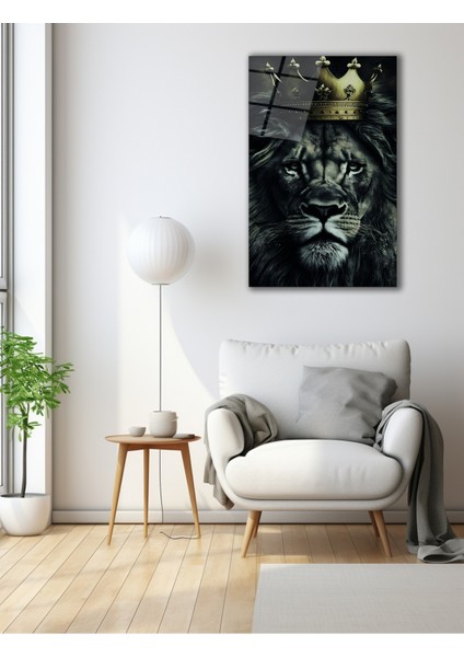 Aslan Kral Cam Tablo modelleri