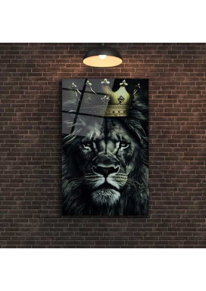 Aslan Kral Cam Tablo indirimleri