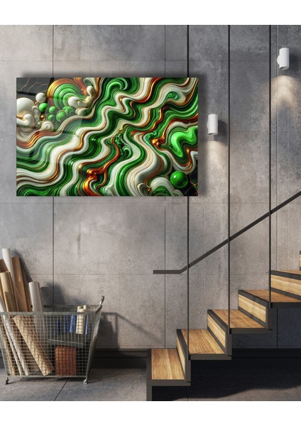 Kral Aslan Cam Tablo