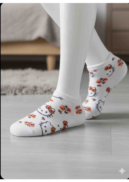 Hello Kitty Patik Çorap