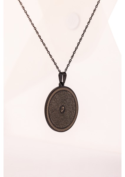 Siyah Renk Yasin-I Şerif Çelik Kolye Paslanmaz Zincir Kararmaz indirimleri