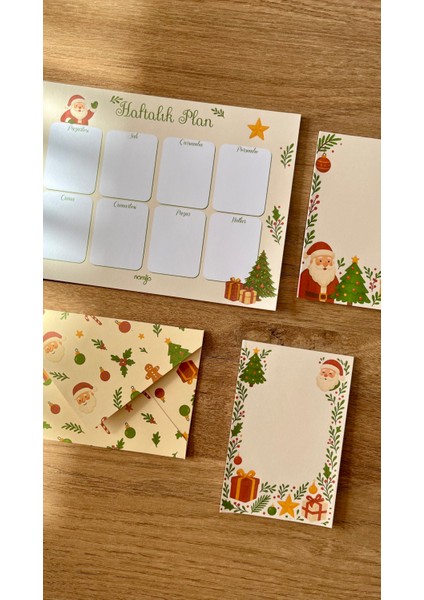 Planlayıcı Set Desenli 50 Yp. + Zarf fiyatları