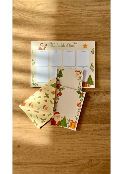 Planlayıcı Set Desenli 50 Yp. + Zarf modelleri