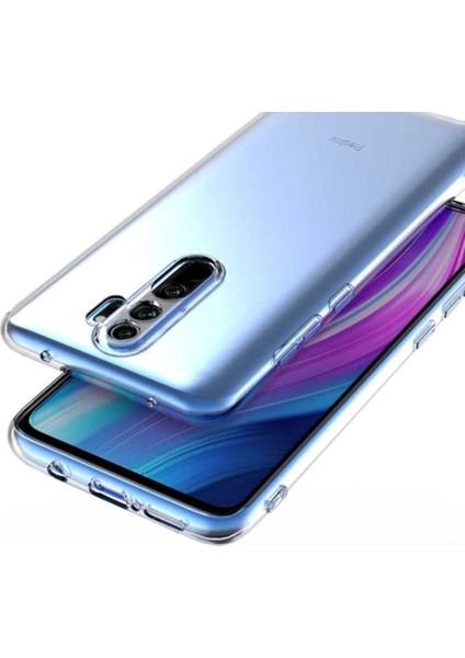Xiaomi Redmi Note 8 Pro Kılıf Şeffaf Silikon Kamera Lens Korumalı fiyatları