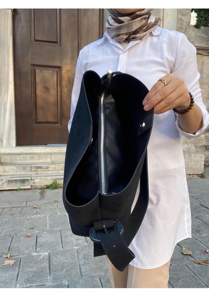 Süet Kemer Detaylı El ve Omuz Çantası fırsatları