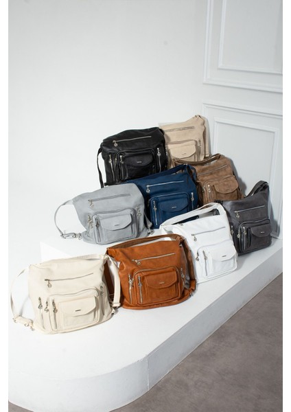 Büyük Boy Yumuşak Deri Hem Sırt Hem Omuz Çantası 540 fırsatları