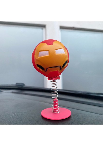 Iron Man Sallanan Kafa Zıp Zıp Marvel Lisanslı