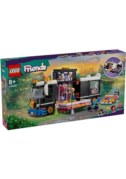 Fabbatoys Lego® Friends Pop Star Turne Otobüsü 845 Parça +8 Yaş fiyatları