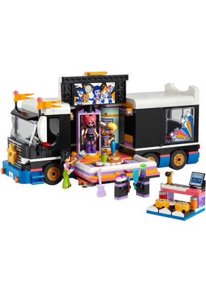 Fabbatoys Lego® Friends Pop Star Turne Otobüsü 845 Parça +8 Yaş modelleri