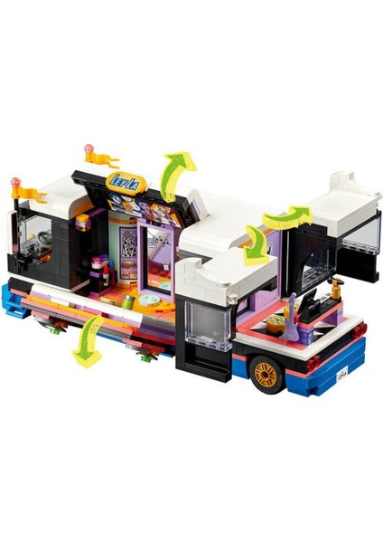 Fabbatoys Lego® Friends Pop Star Turne Otobüsü 845 Parça +8 Yaş indirimleri