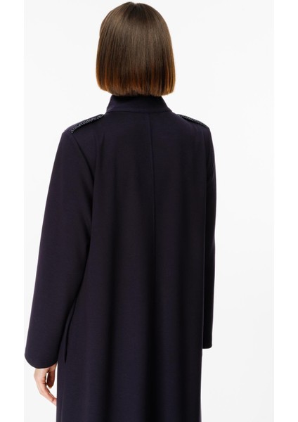 Spy El Işi Biye Taş Işlemeli Örme Spor Uzun Kap-Laci