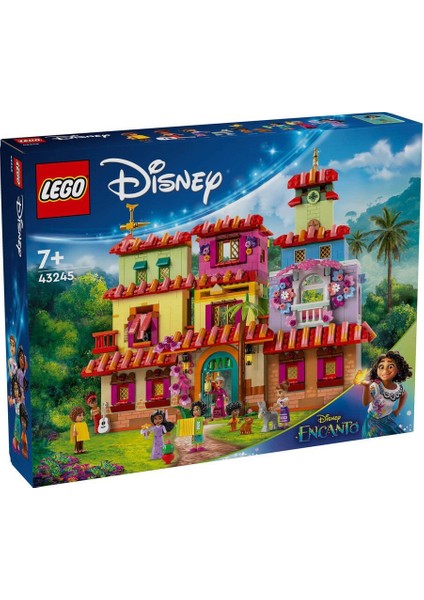 43245 LEGO Disney Encanto Sihirli Madrigal Evi 1560 Parça +7 Yaş Fabbatoys