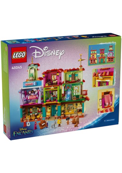 43245 LEGO Disney Encanto Sihirli Madrigal Evi 1560 Parça +7 Yaş Fabbatoys fırsatları