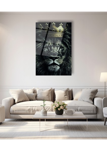 Aslan Kral Cam Tablo fiyatları