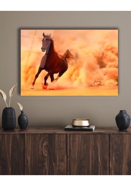 Themis Adalet Tanrıçası Cam Tablo