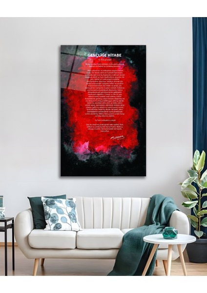 Gençliğe Hitabe Cam Tablo modelleri