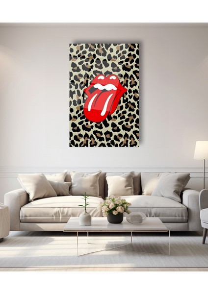 Sahilde Çakıl Taşları Cam Tablo modelleri