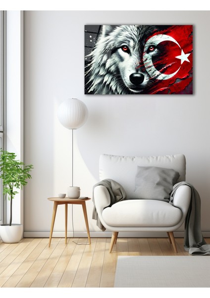 Perspektif Bakış Içinde Bonsai Ağaçları Cam Tablo