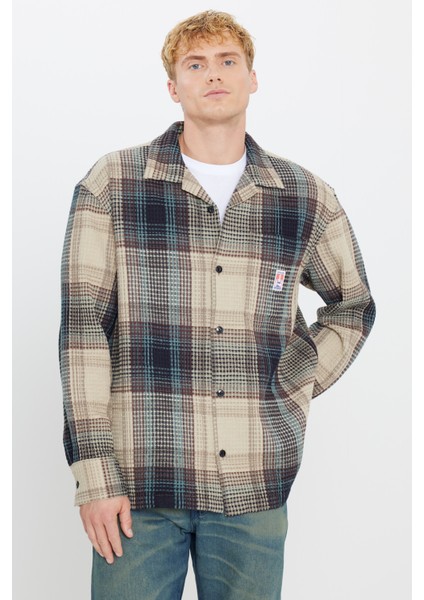 %100 Pamuk Relaxed Fit Rahat Kesim Gömlek Yaka Cepli Ceket fiyatları