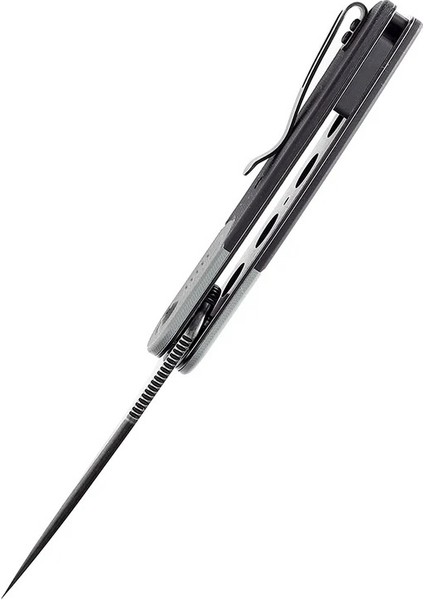 Reverie | Gri ve Siyah G10 Sap | Siyah Taş Yıkama 154CM Çelik Çakı | T2025B1 fırsatları