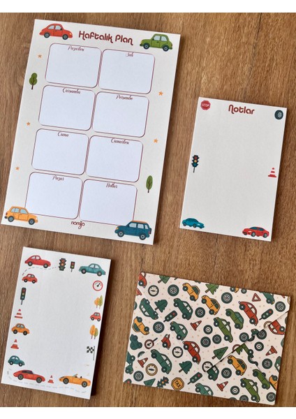 Planlayıcı Set Desenli 50 Yp. + Zarf fiyatları