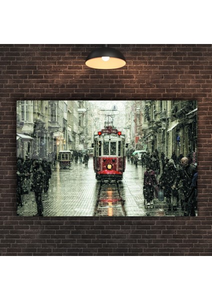 Vitray Korsan Gemisi Cam Tablo