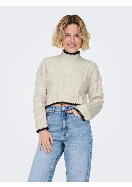 Onlchick Stitch Ls Highneck Knt Noos Kadın Kazak 15329963