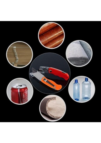 5 Bıçaklı Katlanabilir Falçata - Halı Alçıpan Falçatası + Silikon Tabancası Plastik - 2li Set R7M9M2 fiyatları