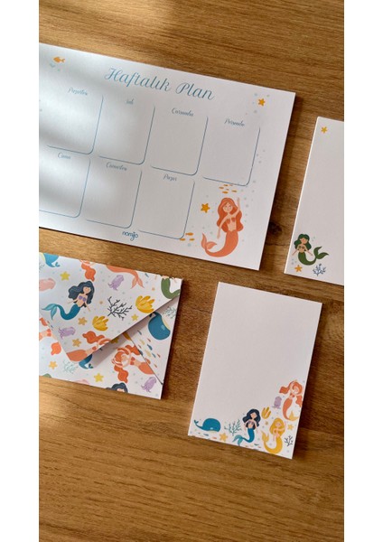 Planlayıcı Set Desenli 50 Yp. + Zarf fiyatları