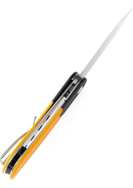 Reverie | Siyah ve Sarı G10 Sap | Taş Yıkama 154CM Çelik Çakı | T2025B7 indirimleri