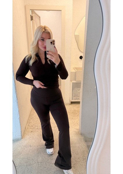 Mini Fermuarlı Spor Bluz Softmove fiyatları